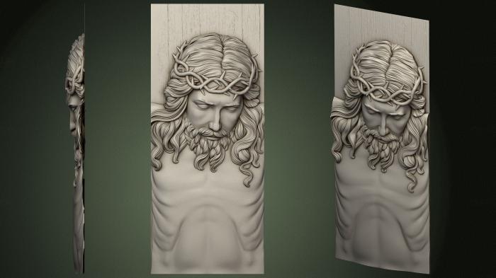 High reliefs and bas-reliefs, historical and religious (GRLFH_0543) 3D model for CNC machine