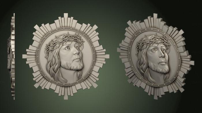 High reliefs and bas-reliefs, historical and religious (GRLFH_0546) 3D model for CNC machine