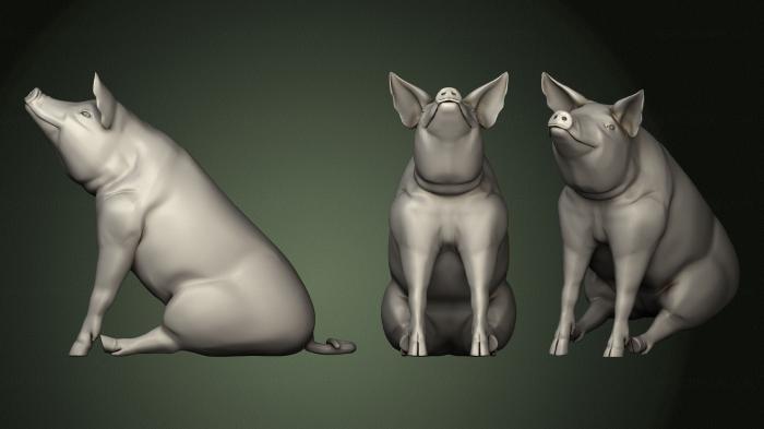 Animals (JV_0168) 3D model for CNC machine
