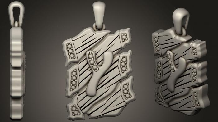 Jewelry (JVLR_0752) 3D model for CNC machine