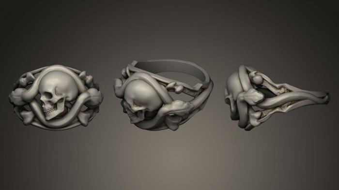 Jewelry rings (JVLRP_0025) 3D model for CNC machine