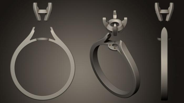 Jewelry rings (JVLRP_0069) 3D model for CNC machine