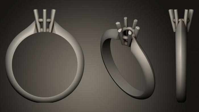 Jewelry rings (JVLRP_0072) 3D model for CNC machine