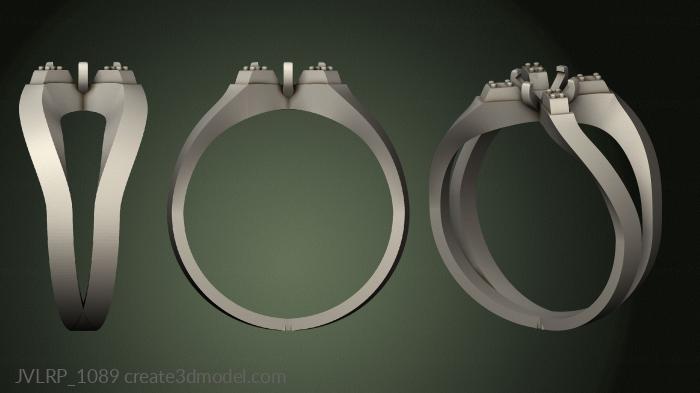 Jewelry rings (JVLRP_1089) 3D model for CNC machine