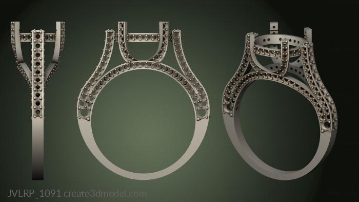 Jewelry rings (JVLRP_1091) 3D model for CNC machine