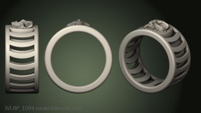 Jewelry rings (JVLRP_1094) 3D model for CNC machine
