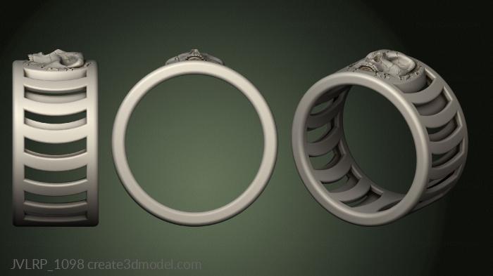 Jewelry rings (JVLRP_1098) 3D model for CNC machine