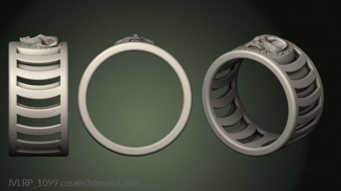 Jewelry rings (JVLRP_1099) 3D model for CNC machine