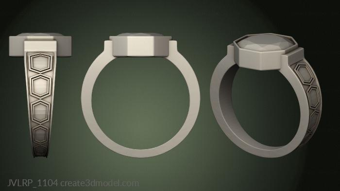 Jewelry rings (JVLRP_1104) 3D model for CNC machine