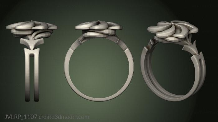 Jewelry rings (JVLRP_1107) 3D model for CNC machine