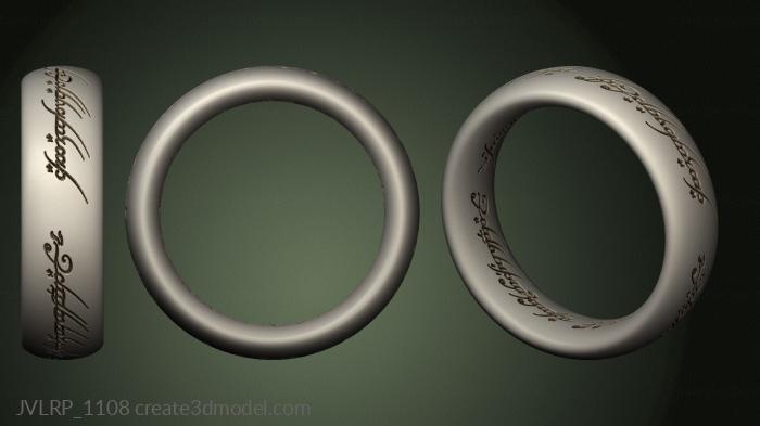 Jewelry rings (JVLRP_1108) 3D model for CNC machine