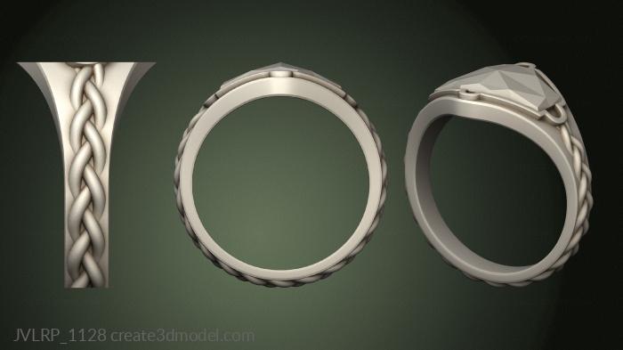 Jewelry rings (JVLRP_1128) 3D model for CNC machine