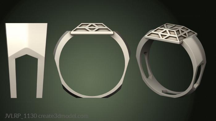 Jewelry rings (JVLRP_1130) 3D model for CNC machine