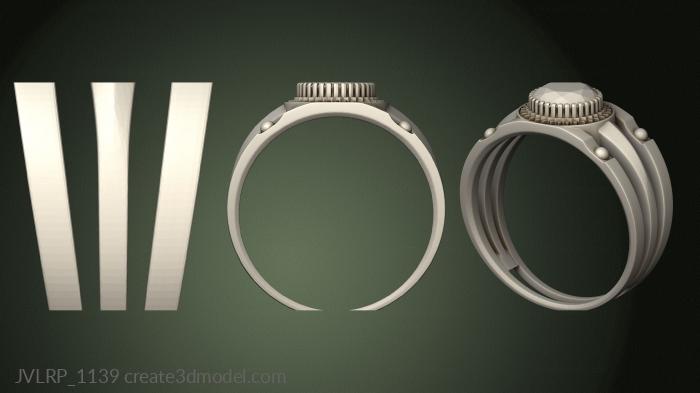 Jewelry rings (JVLRP_1139) 3D model for CNC machine