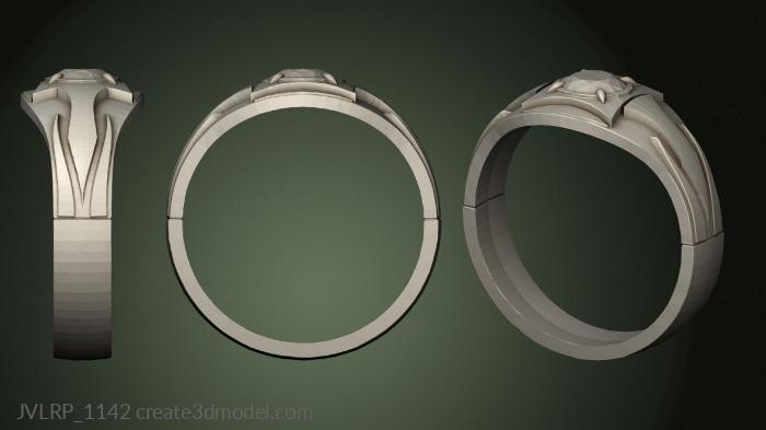 Jewelry rings (JVLRP_1142) 3D model for CNC machine