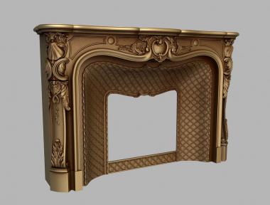 Fireplaces (KM_0250) 3D model for CNC machine