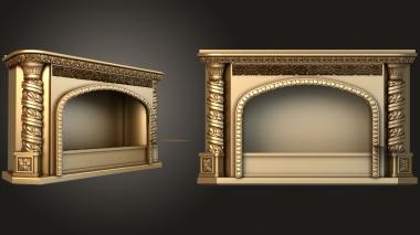 Fireplaces (KM_0253) 3D model for CNC machine