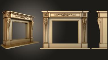 Fireplaces (KM_0263) 3D model for CNC machine