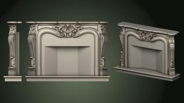 Fireplaces (KM_0269) 3D model for CNC machine
