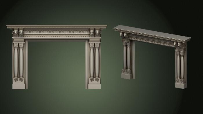 Fireplaces (KM_0278) 3D model for CNC machine