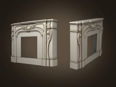 Fireplaces (KM_0298) 3D model for CNC machine