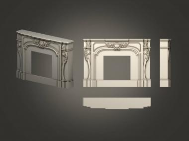 Fireplaces (KM_0298) 3D model for CNC machine