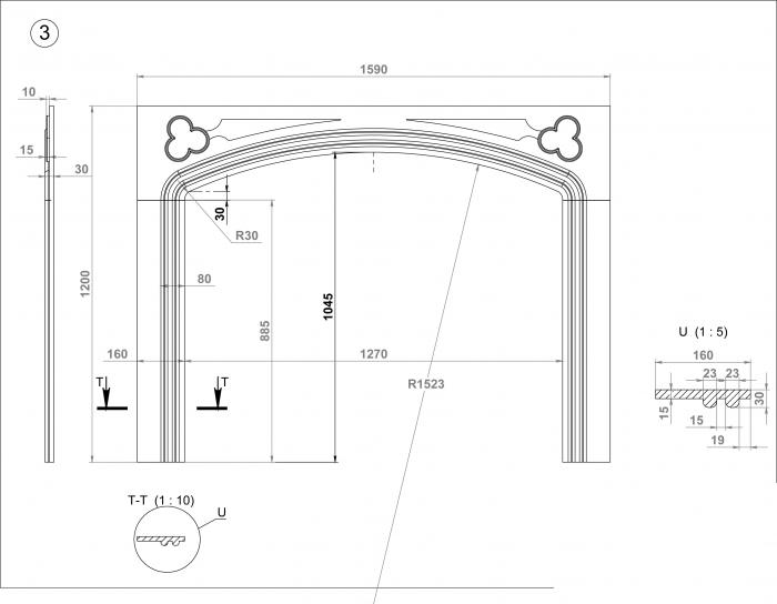 Fireplaces (KM_0303) 3D model for CNC machine