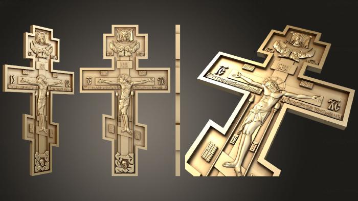 Crosses (KRS_0243) 3D model for CNC machine