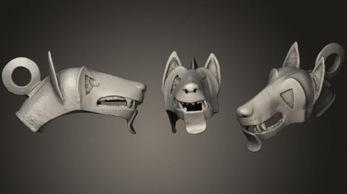 Mask (MS_0218) 3D model for CNC machine