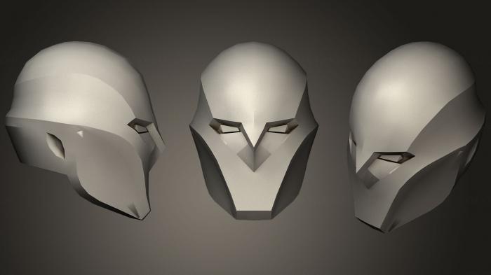 Mask (MS_0321) 3D model for CNC machine