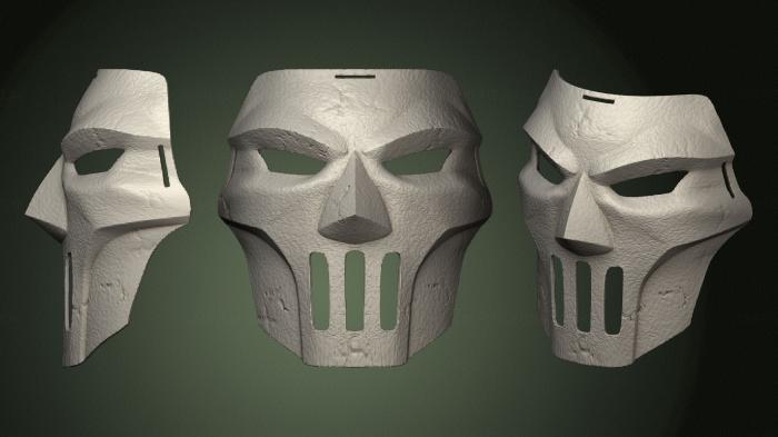 Mask (MS_0348) 3D model for CNC machine