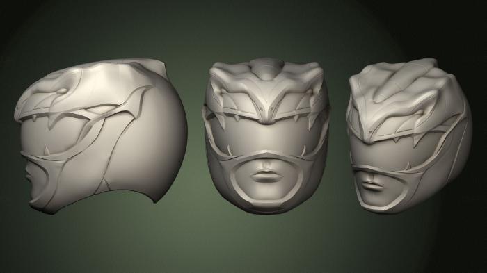 Mask (MS_0355) 3D model for CNC machine