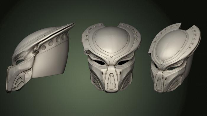 Mask (MS_0385) 3D model for CNC machine