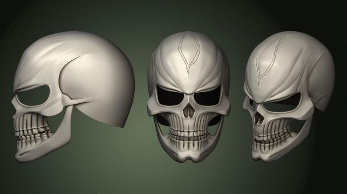 Mask (MS_0390) 3D model for CNC machine