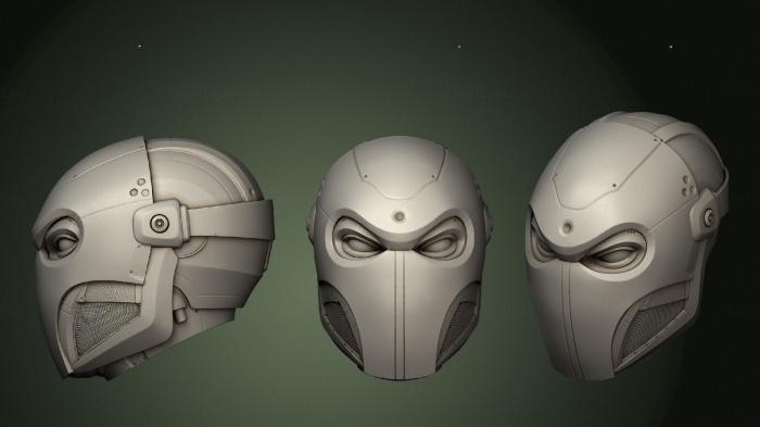 Mask (MS_0405) 3D model for CNC machine