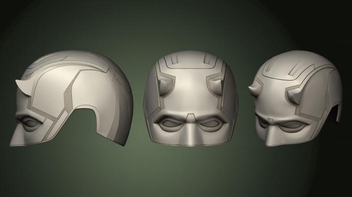 Mask (MS_0409) 3D model for CNC machine