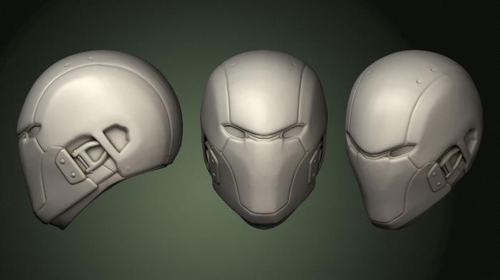 Mask (MS_0414) 3D model for CNC machine
