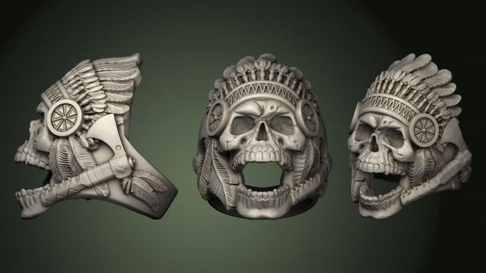 Mask (MS_0492) 3D model for CNC machine