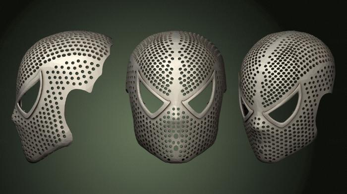 Mask (MS_0519) 3D model for CNC machine