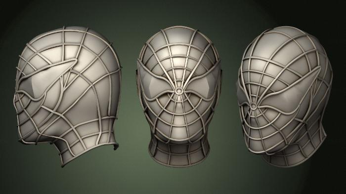 Mask (MS_0520) 3D model for CNC machine