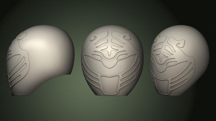 Mask (MS_0558) 3D model for CNC machine