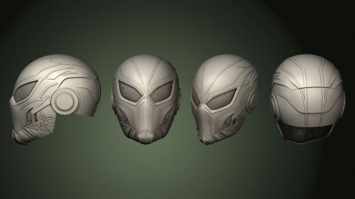 Mask (MS_0683) 3D model for CNC machine
