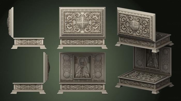 Church furniture (MBC_0069) 3D model for CNC machine