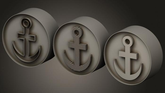 Medals (MD_0059) 3D model for CNC machine