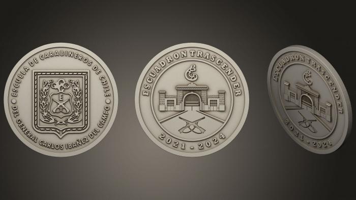 Coins (MN_0071) 3D model for CNC machine