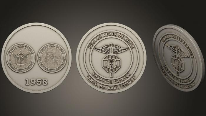 Coins (MN_0073) 3D model for CNC machine
