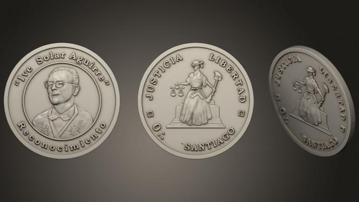 Coins (MN_0076) 3D model for CNC machine
