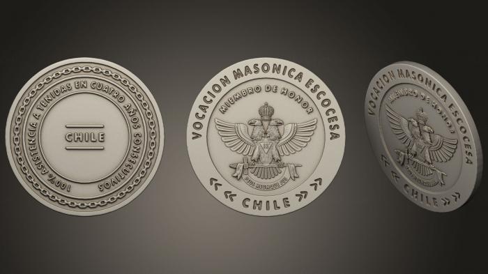 Coins (MN_0117) 3D model for CNC machine