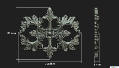 Symmetrycal onlays (NKS_1198) 3D model for CNC machine