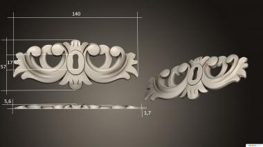 Symmetrycal onlays (NKS_1365) 3D model for CNC machine